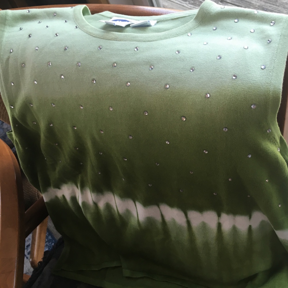 Green sweater
